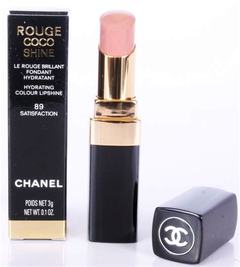 chanel rouge coco shine 89 satisfaction|Chanel Rouge Coco shine flirt.